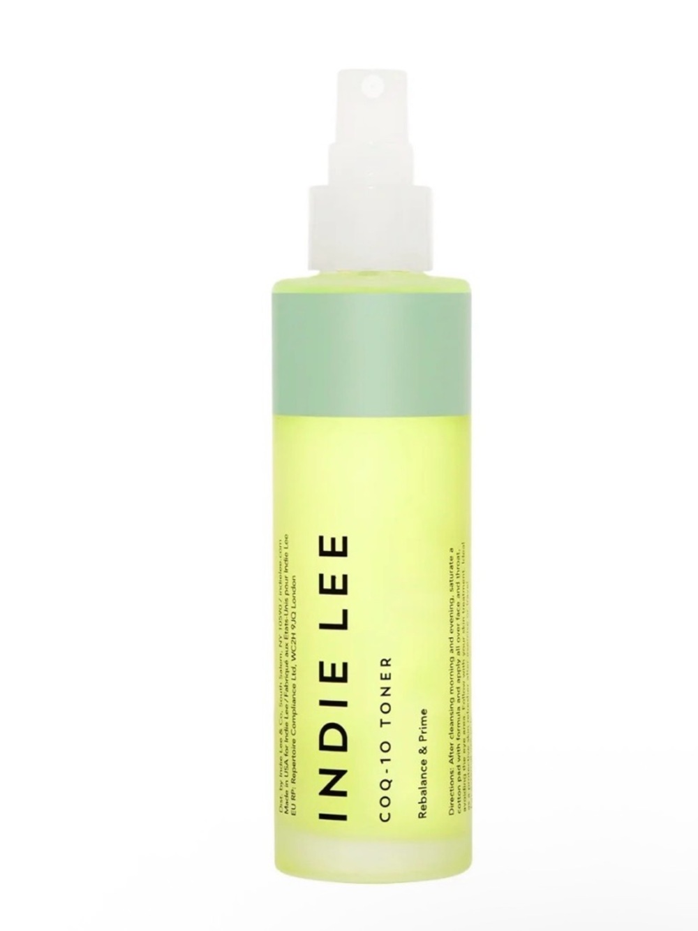 Indie Lee CoQ-10 Toner Aloe Hyaluronic Acid 4.2oz (125ml) NIB